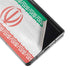 Iran Flag Distressed Galaxy Z Fold2 5G Skin